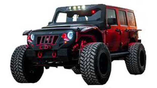 4WD Recovery Hooks, Hitch and Jacks